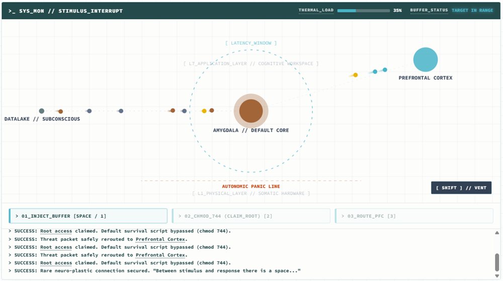 Instance-02 Latency Buffer — live simulator screenshot