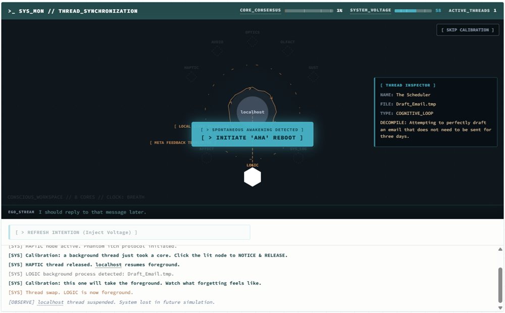 Instance-04 Thread Synchronization — live simulator screenshot